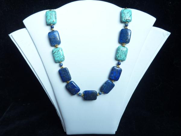 lapis lazuli, tyrkys (0510)  880,- prodán